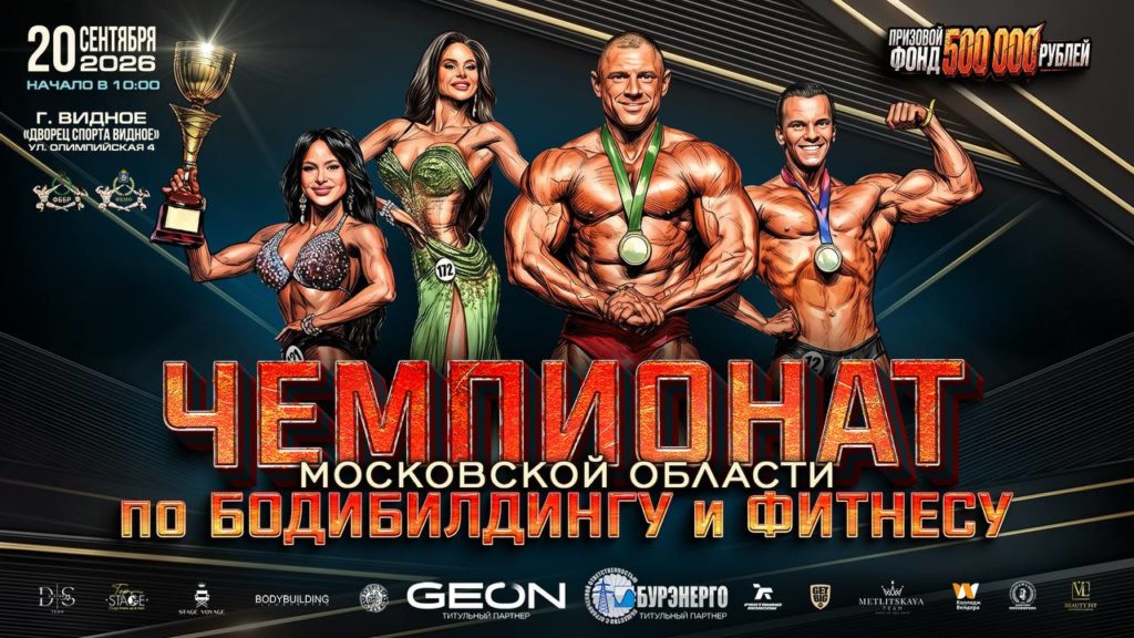 Чемпионат Московской области по бодибилдингу и фитнесу 2026